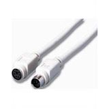 (€0,78*/1m) 5.00m Equip PS/2 Verlängerungskabel PS/2 Stecker auf PS/2 Buchse Grau