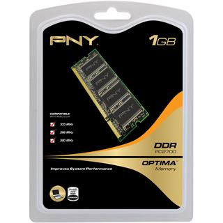 1GB PNY Optima DDR-333 SO-DIMM CL2.5 Single